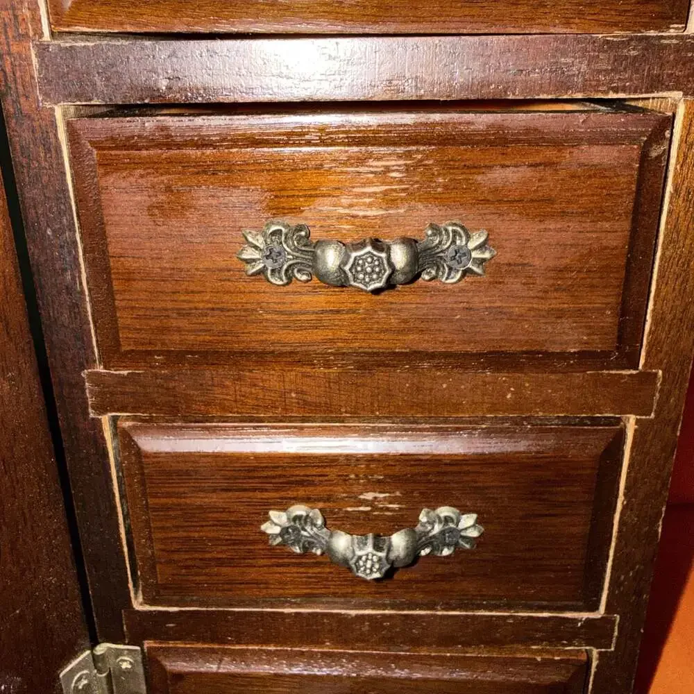 Unknown vintage wooden